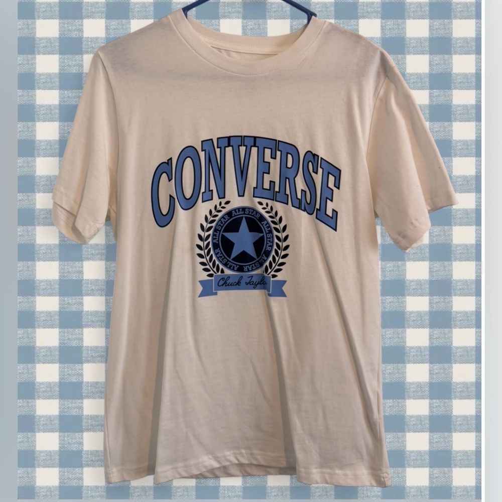 Converse White Logo Tee
